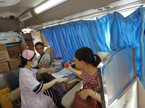 无偿献血，奉献爱心——永州市生态环境局江华分局组织开展无偿献血活动
